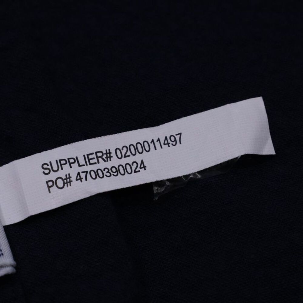 Ralph Lauren Pony-Embroidered Short Sleeve Shirt in Navy Blue Cotton - Picture 7 of 8
